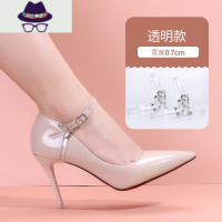 隐形高跟鞋防掉鞋器防止鞋掉防鞋子脱落不跟脚透明防掉根束鞋带 FISH BASKET