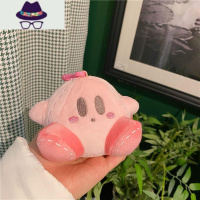 卡通兔耳星之卡比毛绒钥匙扣包包挂饰粉色少女心书包挂件生日礼物 FISH BASKET