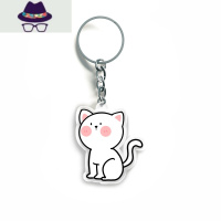 亚克力立牌车钥匙扣定制摆件明星照片人形卡通小挂件可爱礼物个性 FISH BASKET