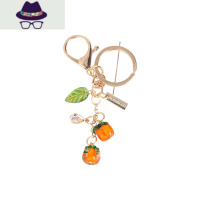 柿柿如意钥匙扣柿叶有成礼盒吉祥柿子Airpods汽车水果包男女挂件 FISH BASKET