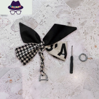 汽车钥匙扣挂件女简约蝴蝶结挂绳钥匙链圈环防丢锁匙挂饰装饰 FISH BASKET