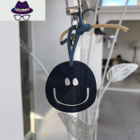 韩国荧光色撞色笑脸爱心钥匙扣亮色夏天可爱挂件车包挂饰ins FISH BASKET