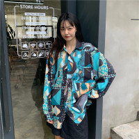 唯逸衣品2020早秋新款韩版宽松外穿衬衣港味港风衬衫女复古长袖上衣