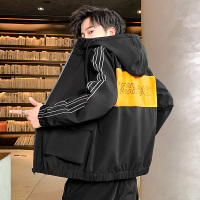 外套男春秋2020新款春季工装衣服休闲百搭夹克男装