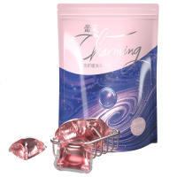 植护洗衣凝珠香味持久洗衣球留香家庭装机洗香水型酵素浓缩洗衣液 百合香8g*15粒*1袋