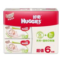 好奇Huggies 棉柔巾 80抽*6包 铂金装80抽*6包