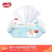 好奇Huggies 棉柔巾 80抽*6包 纯水湿巾80抽