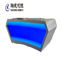 瑞成实创演播台播音台演播桌录音台演播室桌子播音桌校园播音台非标定制