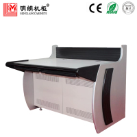 明朗机柜操作台控制台监控室工作平台定制厂家电脑支架19英寸标准机柜调度台多功能