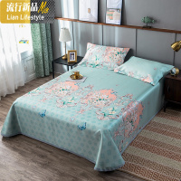 老万夏季冰丝凉席纯色折叠三件套1.8m2.0米1.5床可机洗夏天床单 三维工匠凉席/凉枕