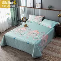 老万夏季冰丝凉席纯色折叠三件套1.8m2.0米1.5床可机洗夏天床单 三维工匠凉席/凉枕