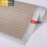 凉席1.8m床折叠空调软席子1.2夏季竹炭加厚冰丝凉席1.5米藤席宿舍 三维工匠
