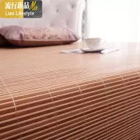 双面圆床凉席夏季席子圆形竹席冰丝席藤席三件套2米2.2m空调席子 三维工匠