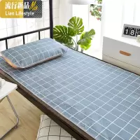 夏季席子宿舍单人床学生凉席0.9x1.9m寝室席上下铺冰丝席1.2米 三维工匠凉席/凉枕