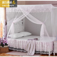 穿竹老式传统蚊帐单方顶1.5m加密老款普通1.8M床双人蚊帐防尘顶 三维工匠