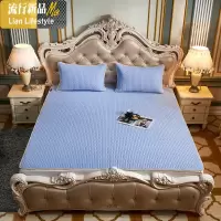 2020夏季泰国乳胶凉席三件套天丝空调软席1.5/1.8米2床冰丝席 三维工匠凉席/凉枕