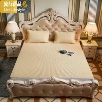 2020春夏泰国天然乳胶凉席三件套可水洗空调软席冰丝席1.8m床 三维工匠凉席/凉枕