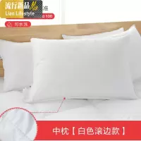 羽绒枕家用五星酒店枕芯护颈椎软枕芯90白鹅绒单双人靠枕头正 三维工匠