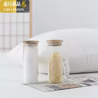 A类大豆纤维枕头棉枕芯家用单人柔软棉矮枕成人中枕低枕高枕 三维工匠