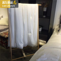 大豆蛋白纤维养生春秋被芯60支贡缎保暖纤维双人冬被单人春秋被芯 三维工匠被子