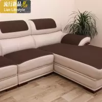 真皮沙发垫防滑夏季定做简约现代纯色布艺沙发坐垫子四季通用 三维工匠