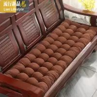 加厚实木沙发垫四季通用长条垫子老式木质三人位座垫红木沙发坐垫 三维工匠