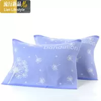 枕巾棉加大加厚柔软舒适棉情侣枕巾一对装棉成人纱布枕头巾 三维工匠
