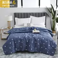 夏凉被子夏天薄被单人夏被学生宿舍空调被双人可机洗薄款春秋被 三维工匠