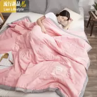 夏季空调被水洗棉夏凉被可水洗夏被单人学生宿舍春秋薄款被子双人 三维工匠