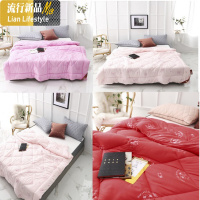 被子冬被加厚保暖单双人学生宿舍夏凉被空调被芯春秋被四季被1.5m 三维工匠