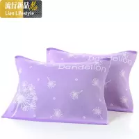 棉枕巾一对装加厚柔软布艺棉情侣成人结婚纱布加大枕头巾 三维工匠