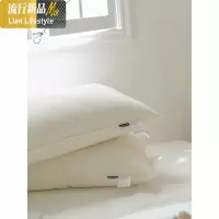 品质羽丝绒枕头 云绒纤维枕芯 柔软中高低枕 单人成人护颈枕 三维工匠