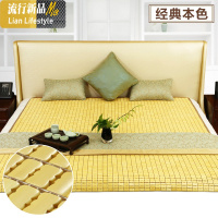 麻将席0.9m床学生宿舍麻将凉席1.35竹块竹席1米单人1.2床凉席席子 三维工匠