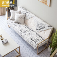 沙发垫北欧棉布艺沙发垫防滑盖巾套定制 三维工匠坐垫