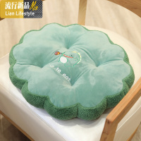 沙发坐垫屁股垫子冬季毛绒学生椅座椅凳子宿舍可爱少女办公室久坐 三维工匠