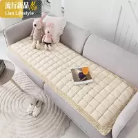 韩式ins棉棉沙发垫馒头垫四季通用防滑加厚飘窗垫套罩可机洗 三维工匠坐垫