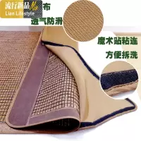 夏麻将凉席1.5米折叠竹席1.8米床凉席1.8米席子 学生麻将席席竹 三维工匠