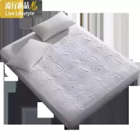 酒店床笠保护垫子床垫1.8m床褥防滑可水洗保护垫双人 三维工匠床护垫