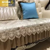 欧式真皮沙发垫套罩四季通用布艺防滑现代简约北欧坐垫定制 三维工匠