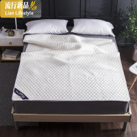 天然乳胶床垫保护垫 超薄款1cm床罩褥子软垫垫子双人床褥垫 三维工匠