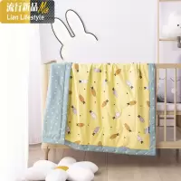 棉婴儿夏凉被儿童空调被幼儿园午睡夏宝宝薄款被子棉四季通用 三维工匠