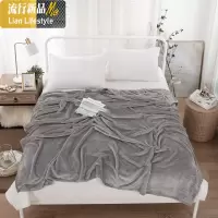 毛毯珊瑚绒毯子夏天绒毯铺床单人学生宿舍午休空调沙发法兰绒床单 三维工匠
