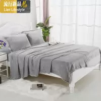 珊瑚薄款毯子加厚床单夏季冬季毛巾空调被子午睡法兰绒单人小毛毯 三维工匠