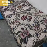 立马发货棉线毯沙发巾老式针织毛毯单人床单野餐毯郊游毯 三维工匠
