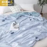 网红夏被空调被双人薄被子被芯单人学生夏凉被夏季儿童午睡被子 三维工匠