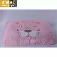 儿童枕巾40*60一对棉六层纱布幼儿园宝宝卡通枕巾四季通用 三维工匠