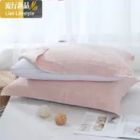四层猫咪棉纱布枕巾大尺寸情侣单人枕巾双人一对棉的一对装 三维工匠