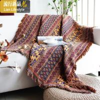 沙发垫沙发巾/毯子防尘罩全盖棉线毯防滑加厚波西米亚 三维工匠 如图波西米亚风格 230*250cm