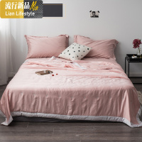 60支夏季天丝空调被夏被可爱小清新少女心夏凉被薄款被子可水机洗 三维工匠