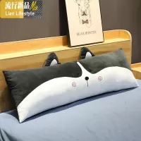 枕头双人单人情侣枕长款一体成人男女孩可爱家用学生宿舍床带枕套 三维工匠